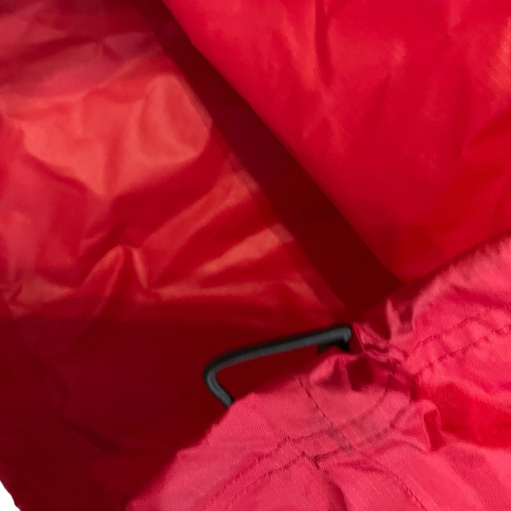 mens hooded rain jacket red 3XL BoxAW - Picture 5 of 8